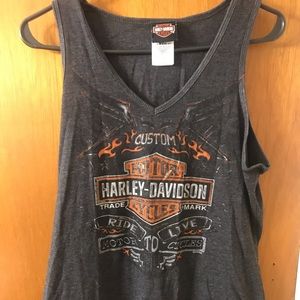 Harley Davidson tank
